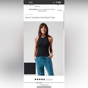 Athleta Renew Seamless Racerback Tank